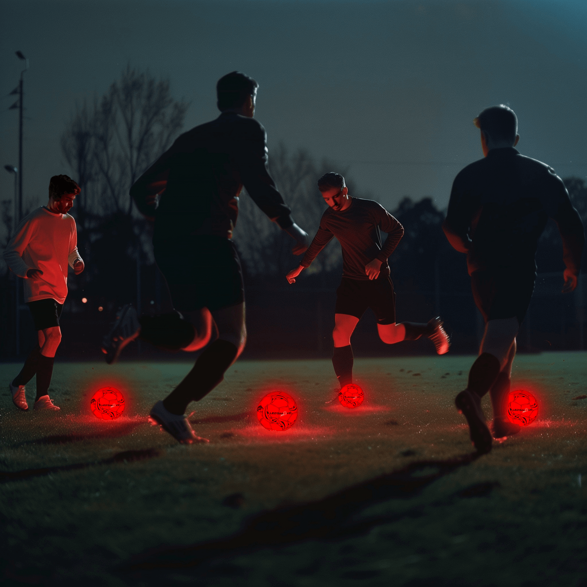 Luminous Soccer Balls with LED, Light Up Balls Led'sMove - LedsMove